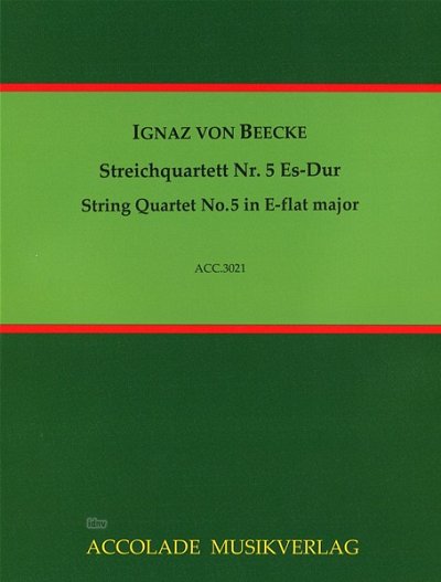 I. von Beecke: Quartett 5 Es-Dur