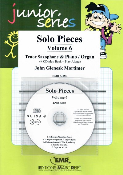 J.G. Mortimer: Solo Pieces Vol. 6, TsaxKlavOrg (+CD)