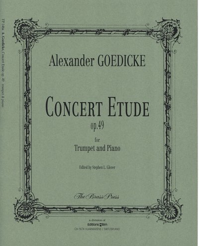 A. Goedicke: Concert Etude op. 49, TromKamo (KlavpaSt)