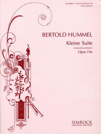 B. Hummel: Kleine Suite op. 19a , VcKlav