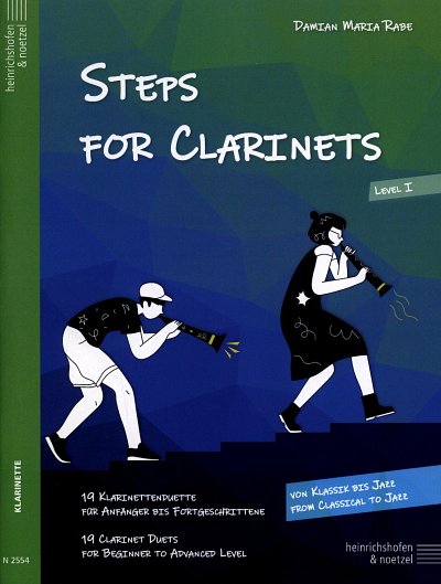 D.M. Rabe: Steps for Clarinets Level 1, 2Klar (Sppa)