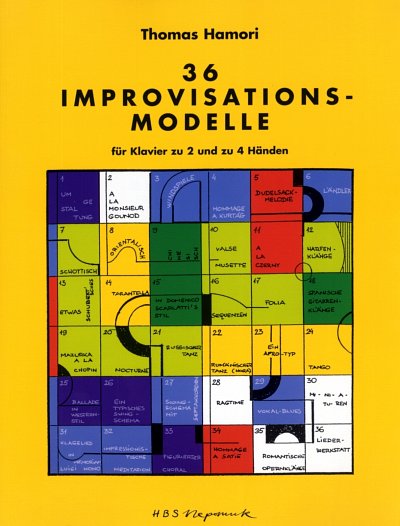 T. Hamori: 36 Improvisations-Modelle, Klav2/4m (Sppa)