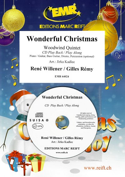 R. Willener: Wonderful Christmas, 5Hbl (+CD)