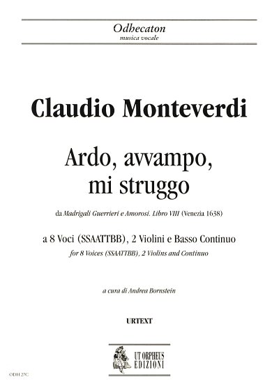 AQ: C. Monteverdi: Ardo, avvampo, mi struggo, Gch82 (B-Ware)