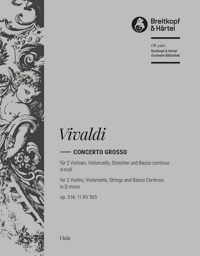 AQ: A. Vivaldi: Concerto grosso d-Moll op. 3/1, 2Vl (B-Ware)