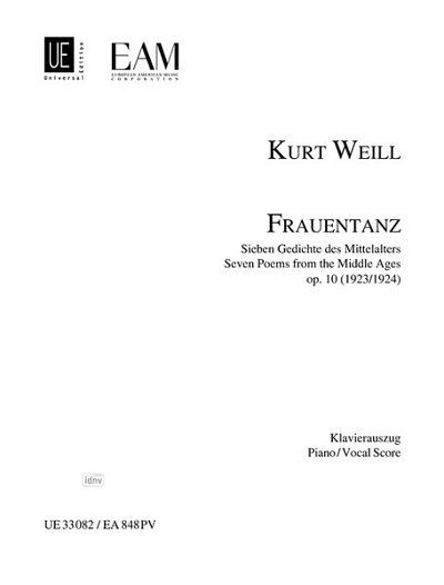 W. Kurt: Frauentanz op. 10  (KA)