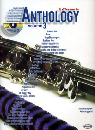 Anthology Clarinet Vol. 3, Klar (+CD)