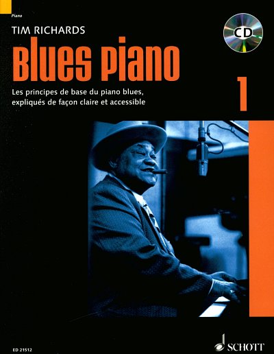 T. Richards: Blues Piano 1, Klav (+CD)