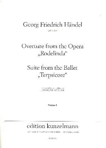 G.F. Handel: Ouverture from "Rodelinda" / Suite from Terpsicore"