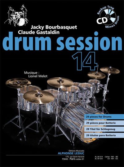 J. Bourbasquet: Drum Session 14, Schlagz (+CD)