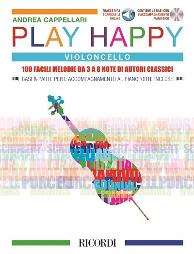 Play Happy (Violoncello) - edizione con C, Vc (KlavpaStCDAu)