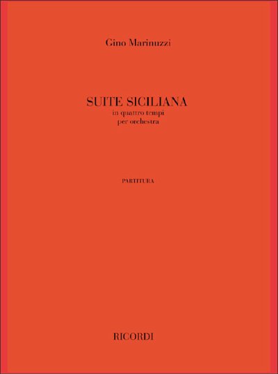 Suite Siciliana In Quattro Tempi, Sinfo (Part.)
