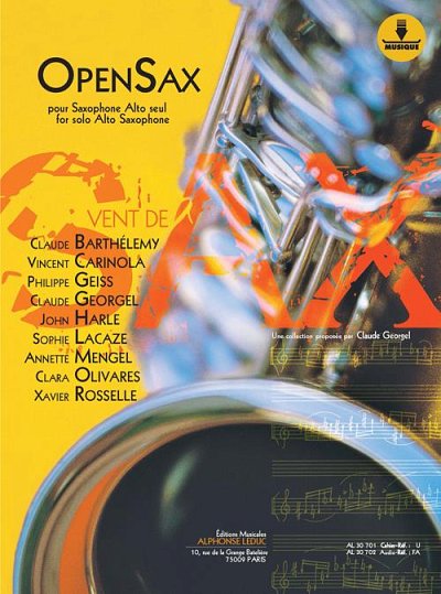 OpenSax Vol. 1, Asax (+OnlAudio)
