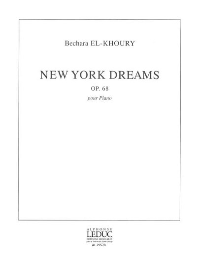 New York Dreams Op.68, Klav