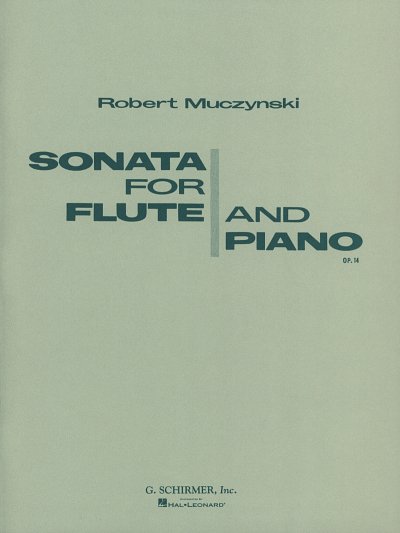 R. Muczynski: Sonata op. 14, FlKlav (KlavpaSt)