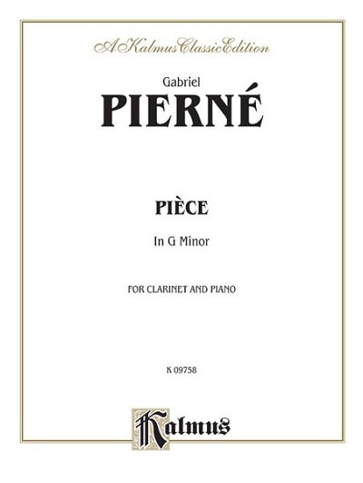 G. Pierné: Piece in G Minor, Klar