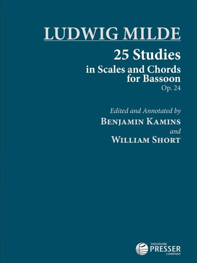 L. Milde: 25 Studies in Scales and Chords for Bassoon op. 24