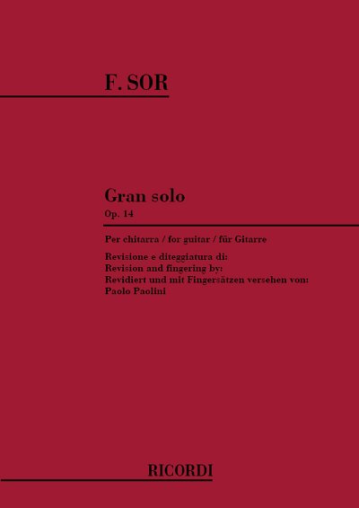 F. Sor: Gran Solo Op. 14