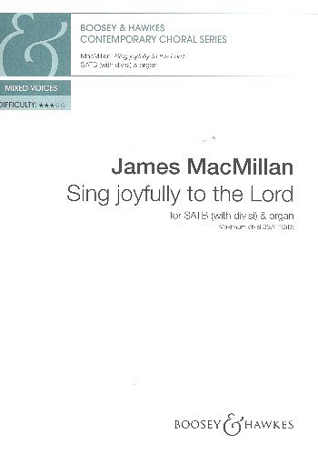 J. MacMillan: Sing joyfully to the Lord, GchOrg (Chpa)