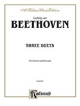 Beethoven: Three Duets for Clarinet and Bassoon