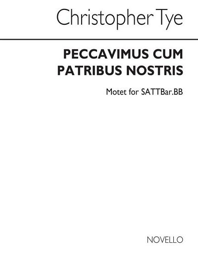 Peccavimus Cum Patribus (Latin), GchKlav (Bu)