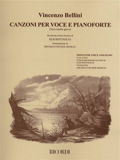 V. Bellini y otros.: Canzoni, Per Voce E Pianoforte: Volume 2