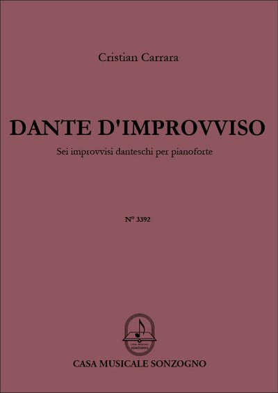 C. Carrara: Dante d'Improvviso, Klav
