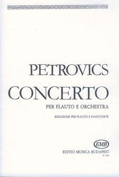 E. Petrovics: Flute Concerto