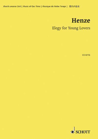 DL: H.W. Henze: Elegie für junge Liebende (Stp)