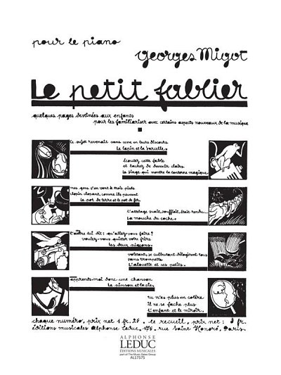 G. Migot: Le Petit Fablier No.7, Klav