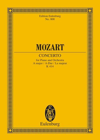DL: W.A. Mozart: Konzert Nr. 12 A-Dur, KlavOrch (Stp)
