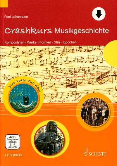 P. Johannsen: Crashkurs Musikgeschichte, Ges/Mel (+Onl)