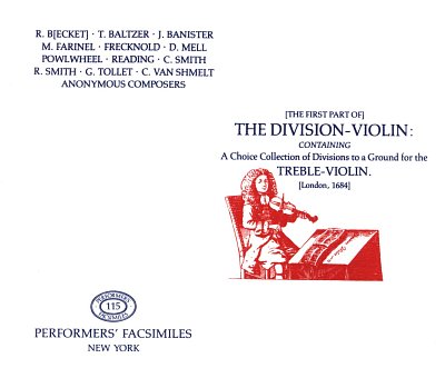 Division Violin 1 (1684) Performers' Facsimiles
