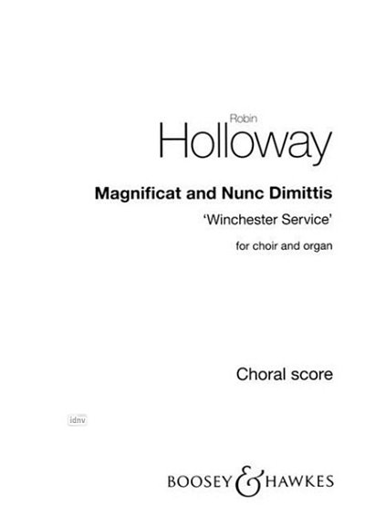 R. Holloway: Magnificat and Nunc Dimittis (Chpa)