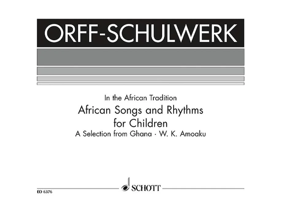 DL: A.W. Komla: African Songs and Rhythms for C, GesOrff (Pa (0)