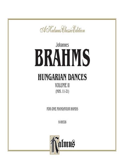 J. Brahms: Hungarian Dances, Volume II, Klav