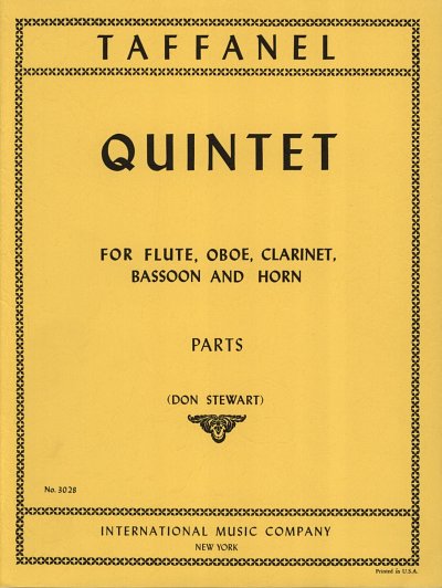 L. Bates: Quintetto (Fiati) (Bu)