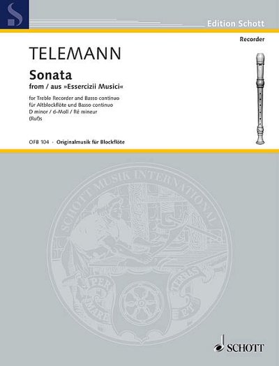 G.P. Telemann: Sonata D minor