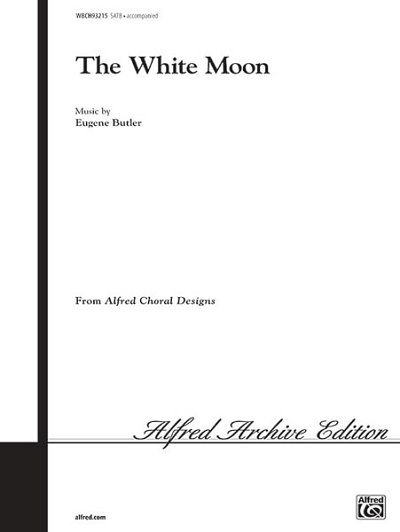 E. Butler: The White Moon, Gch;Klav (Chpa)