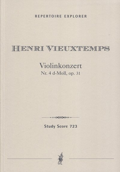 H. Vieuxtemps: Concerto 4 D-Moll op. 31, VlOrch (Stp)