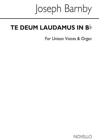 J. Barnby: Te Deum Laudamus In B Flat, Ch1Org (Chpa)