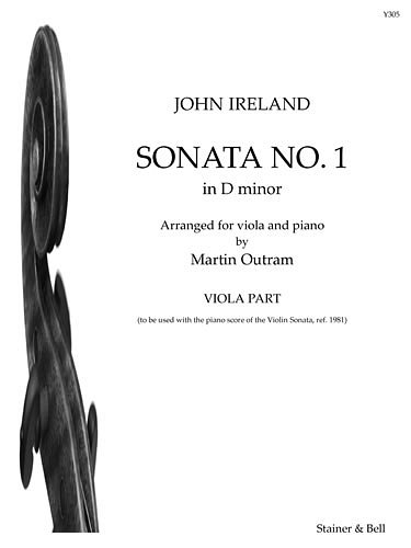 J. Ireland: Sonata No. 1 in D minor, VaKlv (Vla)