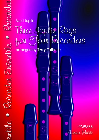 DL: S. Joplin: Three Joplin Rags for Four Recorders, 4Bfl