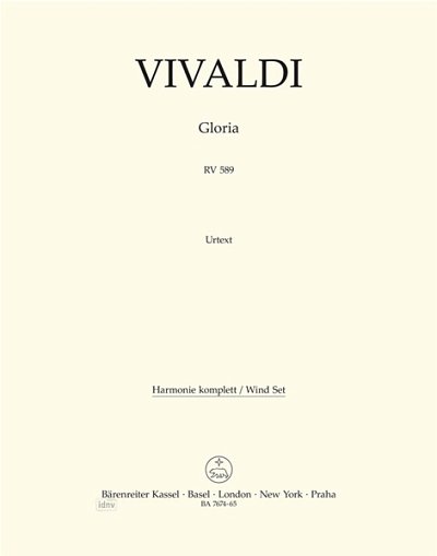 A. Vivaldi: Gloria RV 589 (HARM)