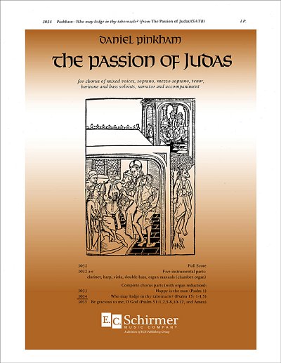 D. Pinkham: Passion of Judas: Who May Lodge i, GchOrg (Chpa)