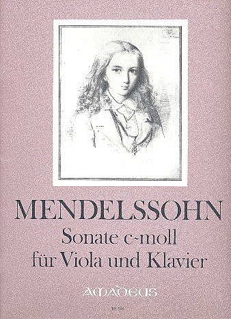 F. Mendelssohn Barth: Sonate c-Moll, VaKlv (KlavpaSt)