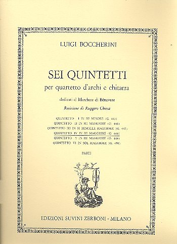L. Boccherini: Quintet No.4 D-major G.448 ( Fandang (Stsatz)