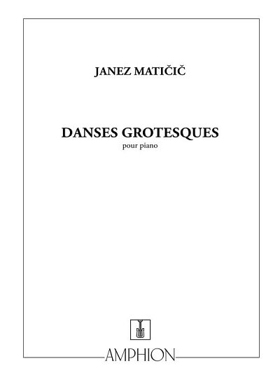Danses Grotesques Piano