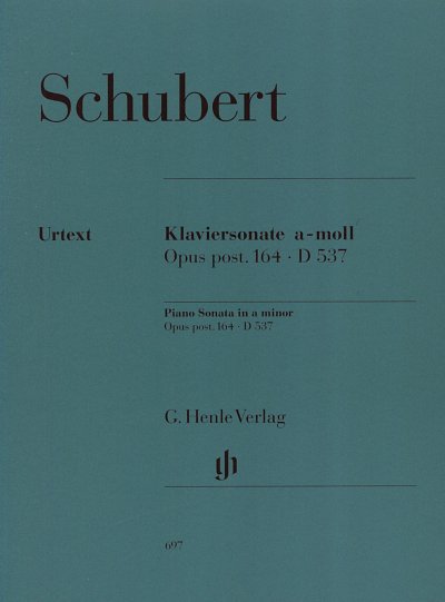 F. Schubert: Klaviersonate a-Moll op. post. 164 D 537 , Klav
