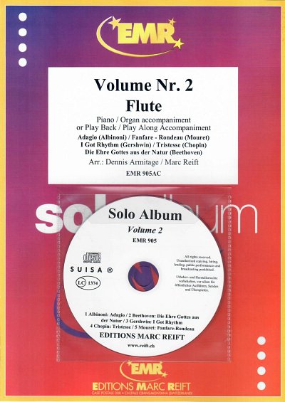 D. Armitage: Solo Album Volume 02, FlKlav/Org (+CD)